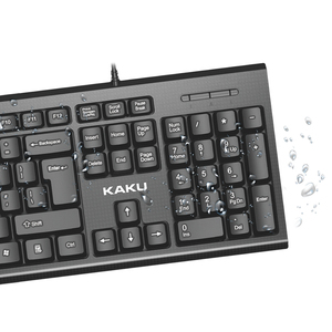 Wired <strong>Keyboard</strong> KAKU/KAKUSIGA Waterproof 104 Keys Fully Compatible USB Wired <strong>Keyboard</strong> <strong>Computer</strong> Accessories - Product Image 5