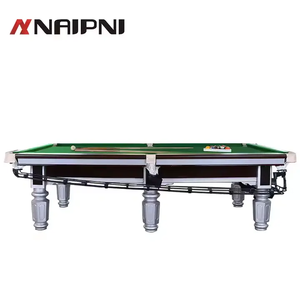 Naipni chất lượng cao 9ft gỗ hoặc thép đệm hồ bơi trong nhà bảng trò chơi - Product Image 4