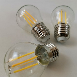HITECDADLEDフィラメント電球4W6W 8W 10W 12W E27B22調光可能なLEDガラス電球CE標準シャンデリアに適しています - Product Image 3