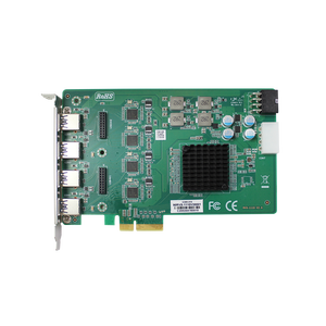 Scheda di espansione USB con 4 porte USB3.0 4Renesas controller 5Gbps velocità ridondante alimentazione interna in magazzino - Product Image 3