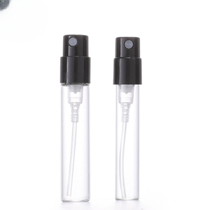 Recyclable Spray Bottle 1.5ml 1.8ml <strong>2ml</strong> 3ml 5ml 10ml <strong>Perfume</strong> clear Glass Dispenser Outdoor Portable Compact Mini Spray Bottle