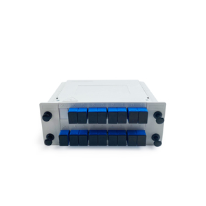 Splitter passivo a cassetta con connettore Sc 1x2 1x4 1x1x1x16 1x16 Splitter a Cassette in fibra ottica PLC - Product Image 1
