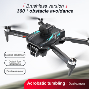 โดรน A13 4K กล้องคู่เลี่ยงการไหลของแสงไวไฟ FPV มอเตอร์ไร้แปรงถ่านพับได้ RC dron Profesional - Product Image 2
