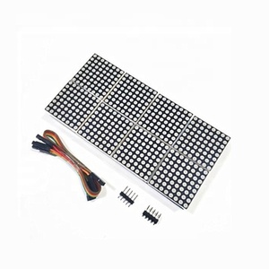 Stock MAX7219 modulo a matrice di punti 1/2/4/8/16 1/1x 2/1x 4/1x 8/2x 2/2x 4/2x8 cifre modulo LED Driver di controllo MCU