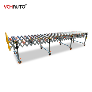 Contenere lo scarico della macchina Mobile flessibile Robot estensibile rullo trasportatore con SS per la vendita 2024 - Product Image 5