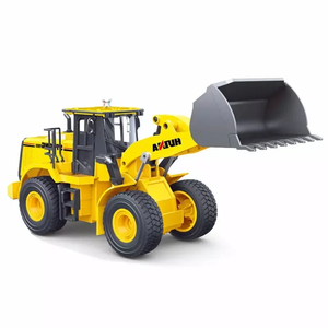 SJY-1552 <strong>1</strong>/16 Alloy <strong>RC</strong> Bulldozer <strong>Model</strong> 2.4G <strong>RC</strong> 11CH Alloy <strong>RC</strong> Loader Engineering Truck Engineering Vehicle for Kids As Gift - Product Image 3