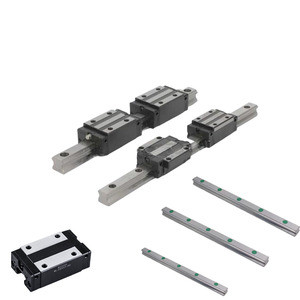 Sistema de riel de guía lineal CNC con tornillo de bola hgr20 con guías lineales de engranaje de cremallera con bloqueo para puertas correderas - Product Image 1