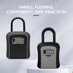 Key <strong>Lock</strong> <strong>Box</strong> Combination <strong>Lock</strong> <strong>Box</strong> Aluminum Security Code House Key Storage <strong>Lock</strong> Safe <strong>Box</strong> - Product Image 5