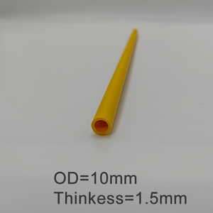 Özelleştirilebilir dayanıklı PVC plastik tüp küçük OD 10mm çeşitli uzunluklar ve renkler mevcut - Product Image 1