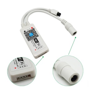 Wifi DC5-28V Controller Wireless con 24 Chiave di IR Telecomando per RGB RGBW HA CONDOTTO LA Striscia Compatibile con Alexa Google Casa IFTTT - Product Image 5