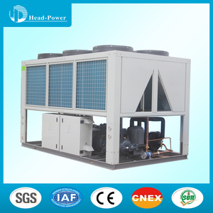 HEAD-POWER 500kW Air Cooled Screw Water <strong>Chiller</strong> <strong>380V</strong> 3Ph 50Hz for Industrial Use
