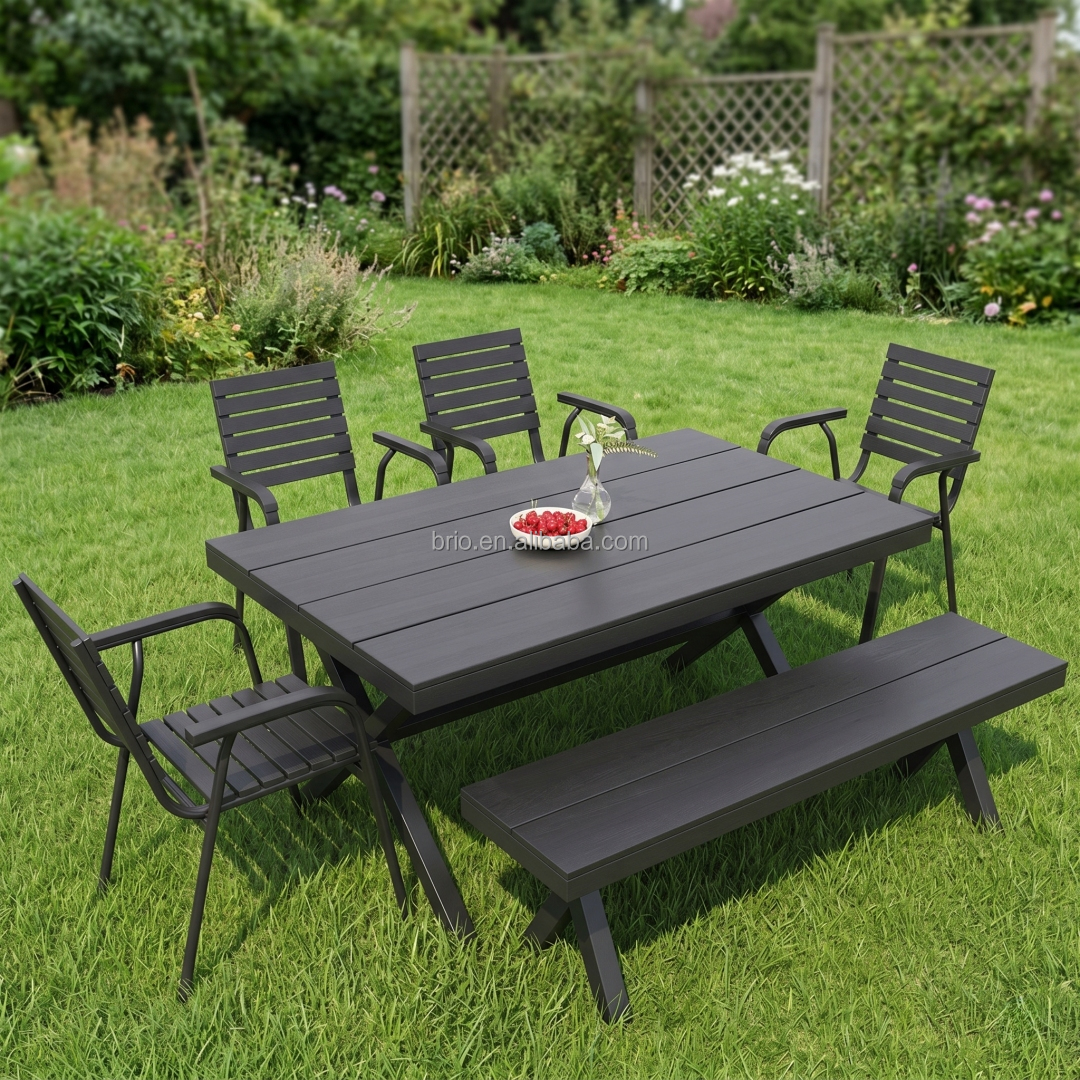 1Table+1Bench+4Chairs