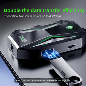 Type C to USB Hub Phone Game <strong>Adaptor</strong> <strong>3.5mm</strong> Converter DAC 2.4G PD60W Fast Charging Built in <strong>Audio</strong> Bridge Lossless Sound Quality - Product Image 3