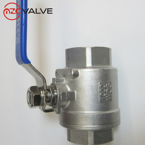 2PC不锈钢316内螺纹铸造球阀，带手动手柄 - Product Image 3