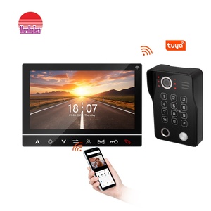 Videoportero con cable, sistema de teléfono, videoportero, kits de timbre, IR visión nocturna, cámara exterior, intercomunicador de puerta para mejorar el hogar - Product Image 3
