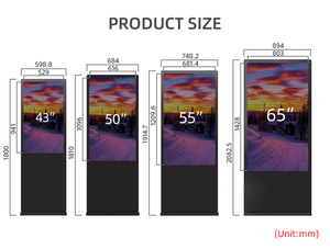 Ücretsiz Stand zemin ayakta dijital tabela Ad oynatıcı kapalı dijital tabela dijital tabela ve görüntüler - Product Image 5
