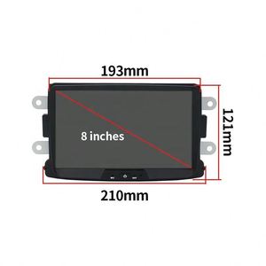 达契亚除尘器多克尔洛根桑德罗雷诺Captur符号Carplay汽车立体声多媒体音频播放器屏幕安卓汽车收音机 - Product Image 3