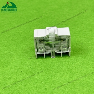 1 parça ofset baskı kesme baskı aksesuarları için makine yedek parçaları plastik basma düğmesi devre CHINT anahtarı YBLX-19/K - Product Image 1