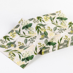 TopGarde Custom Printed Disposable Paper <strong>Napkin</strong> Supplies <strong>1</strong>/4 <strong>1</strong>/<strong>8</strong> N Machine Max Serviettes Dinner <strong>Napkins</strong> in up to 6 Colors - Product Image 4