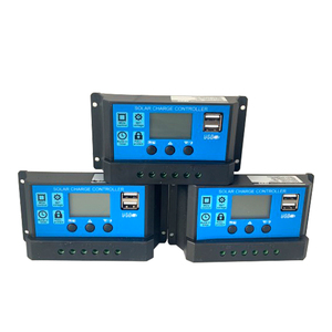 Auto MPPT Solar panel Controller mit LCD-Display 10A 20A 30A PWM Dual USB Port Batterie regler für Solars ysteme - Product Image 1
