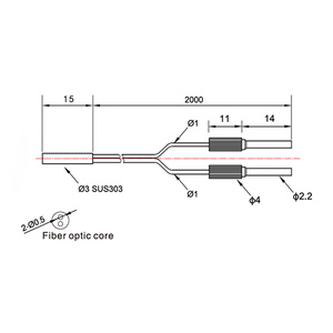 Precision <strong>Detection</strong> PDW32Q <strong>Infrared</strong> Optical Fiber <strong>Sensor</strong> Sense Photoelectric Plastic Reflective Optical <strong>Sensors</strong> <strong>for</strong> Optimal - Product Image 4