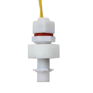 NO/NC PVDF מתגי צף פלסטיק להתקנה קלה חיישן מפלס הציפה כדור 10W 50W 220V מתג צף למדיח כלים