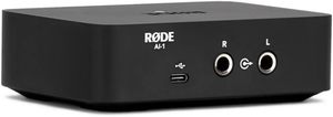 R/Ode AI-1 USBオーディオインターフェイスダイナミック有線マイクLEDハンドヘルドデスクトップスタジオレコーディング3.5mm電話会議ブラックXLR - Product Image 2