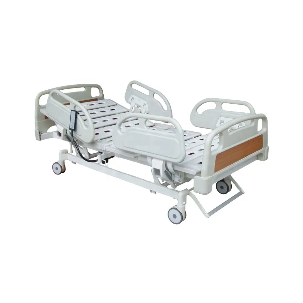 Manufacturer Supply 5-Function Electric Medical ICU Hospital Bed