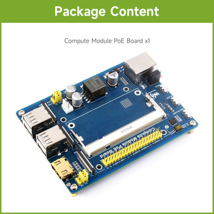 Scheda IO del modulo di calcolo Waveshare con funzione PoE, scheda di Breakout composita per lo sviluppo con Raspberry Pi CM4S/CM3 CM4S08032 - Product Image 5