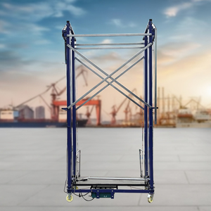 السقالات الكهربائية الأكثر مبيعًا من الشركة المصنعة قابلة للنقل مع ارتفاع <span class=keywords><strong>2</strong></span>-12 مترًا تدعم سعة التحميل - Product Image 3