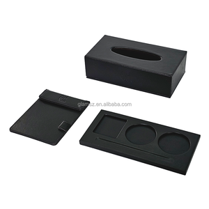 Tự dính nhà hàng khách sạn check-in chữ ký Pad nam châm A4 giấy PU da thư mục menu hút clipboard với chủ bút - Product Image 4