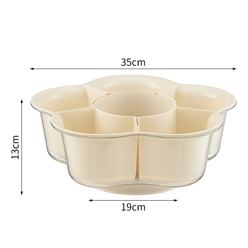 Transparent Cream White - 6 squares