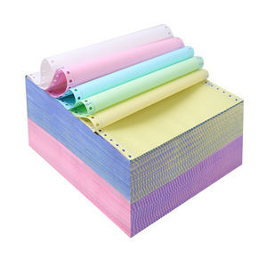 Papel continuo de computadora de alta calidad, papel de copia Ncr, papel continuo sin carbono para computadora - Product Image 1