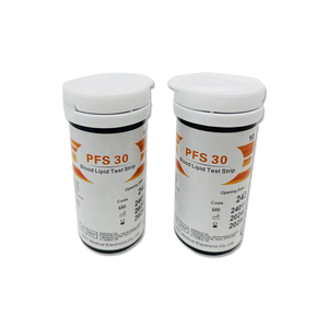 <strong>5</strong> <strong>in</strong> <strong>1</strong> Total Cholesterol Analyzer HDL/TG/LDL Blood Lipid Detector with 20 Cholesterol Detection Strips - Product Image 2
