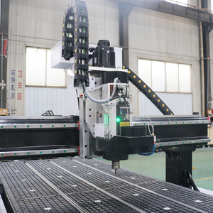 Línea de producción de anidamiento ATC, fabricación automática de muebles, máquina enrutadora CNC 1325 1530 para gabinete de madera - Product Image 3