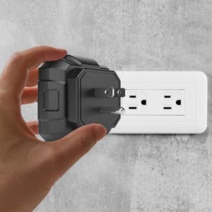 GFCI用の赤色光テスト結果インジケーターアウトレットテスターを備えたHT107Dデジタルソケットテスターレセプタクル検出器 - Product Image 2