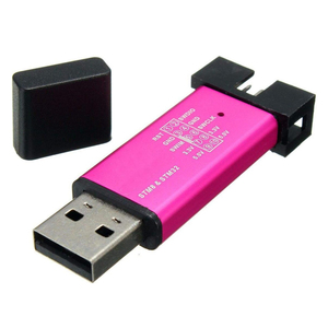 Downloader programmatore supporto unità di programmazione STM8 STM32 con cavo di collegamento e copertura (colore casuale) - Product Image 3
