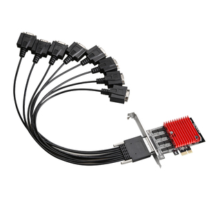 Pcie to 8-<strong>Port</strong> <strong>RS232</strong> <strong>Serial</strong> Expansion Card for Scanners Printers - Product Image 1