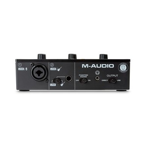 M-AUDIO m-track solo kayıt stüdyosu 2 2 Out ses arabirimi profesyonel düzenleme kayıt ses kartı - Product Image 3