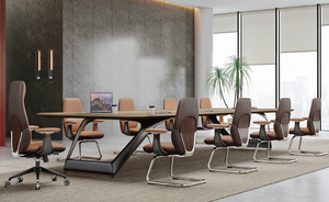 Prima Furniture <strong>Computer</strong> Designer Swivel Recline High Quality Synthetic Leather Best Comfortable Executive Office Chair and Desk - Product Image 5
