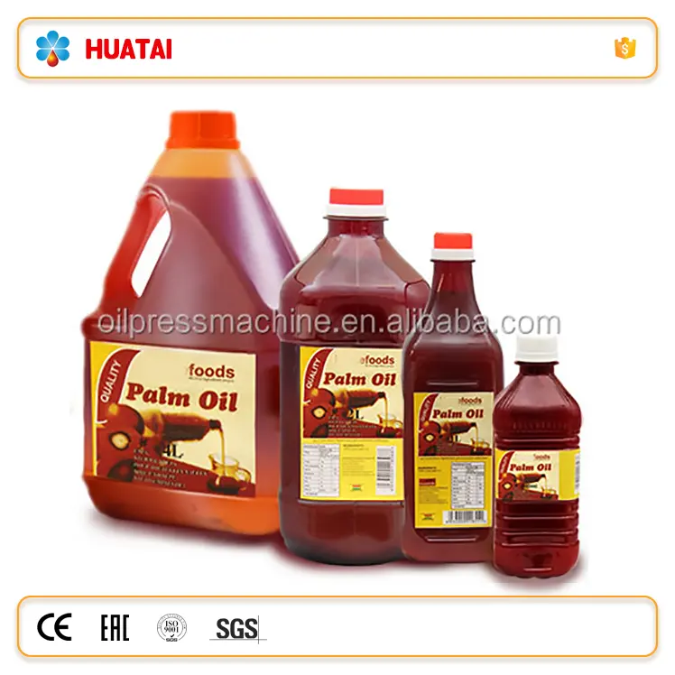 Palm Fruit oil Processing Machine with Crude Palm oil Refinery Equipment / Red Palm oil Production Line