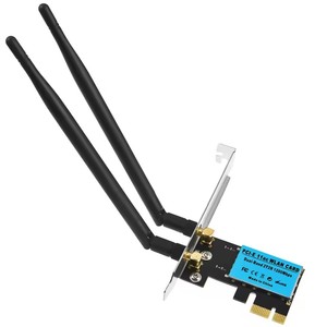 Tarjeta de red inalámbrica PCIe Tarjeta de red inalámbrica PCI-E de doble banda 5G la computadora tiene un receptor WiFi inalámbrico incorporado 1200M - Product Image 1