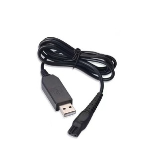 Philips traş makineleri için USB şarj kablosu HQ8505 güç kablosu şarj cihazı elektrik adaptörü - Product Image 4