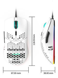 AJAZZ AJ390 RGB A Nido D'ape Leggero Mouse 16000 DPI Programmabile 7 Pulsanti 69G Mouse Del Computer Cablato - Product Image 6