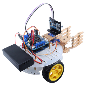 Hot Sale V2.0 4WD Robot Car Stiel Roboter Kit für R3 Robot Learning Kit Educational Stem Toys