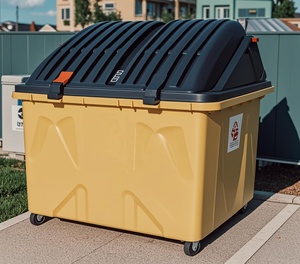 Front-Load Dumpster Industrial <strong>Refuse</strong> Container Commercial Hook Lift Roll-Off Disposal Waste Management Treatment Skip Bin - Product Image 2
