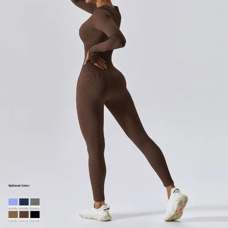 संयुक्त राज्य अमेरिका सहज एक टुकड़ा योग jumpsuit महिलाओं के उच्च खेलने एक टुकड़ा तंग एक टुकड़ा हवा सुंदर खेल Bodysuit