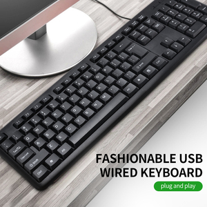 热销KB8236有线键盘迷你小尺寸USB有线键盘商务办公 - Product Image 3