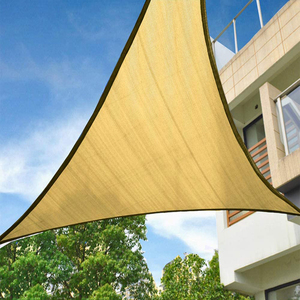 Сетка для защиты от солнца 3*3*3 м, прямоугольная, треугольная, HDPE, Солнцезащитная сетка для парковки автомобиля, навес для наружного навешивания - Product Image 6