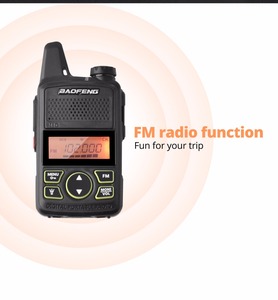 Baofeng T1小型ミニトランシーバー0。5W 2W FRS UHF民間アマチュア無線<span class=keywords><strong>FM</strong></span>ポータブルトランシーバーSOSコールハンディトランシーバー